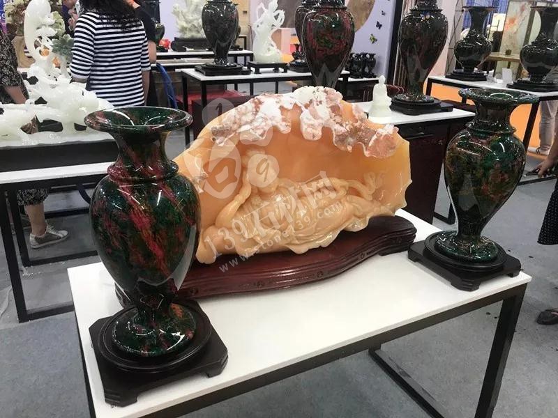 2018水頭石材展玉石工藝品鑒賞