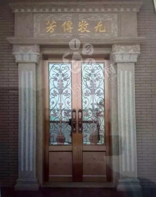 福建閩南地區(qū)鄉(xiāng)村自建房大門(mén)石材案例欣賞