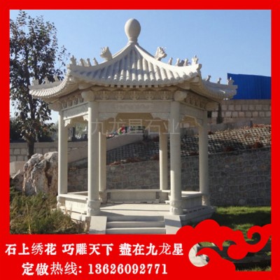 花崗巖石亭子 古建六角涼亭價(jià)格 石亭子生產(chǎn)廠家